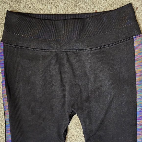 Lululemon Love Revealed Tight Black / Rainbow Size 10 - Picture 6 of 13